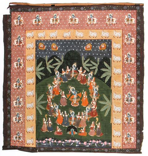 Antique Painting on Cloth, India