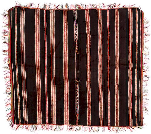 Finely Woven Antique Andes Poncho