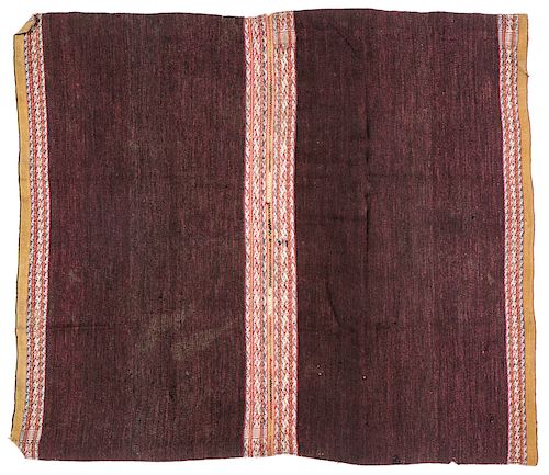 19th C. Aymara Manta Textile