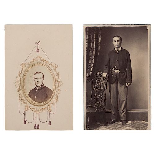 Civil War CDV Album Incl. Soldiers from New Hampshire and Vermont
