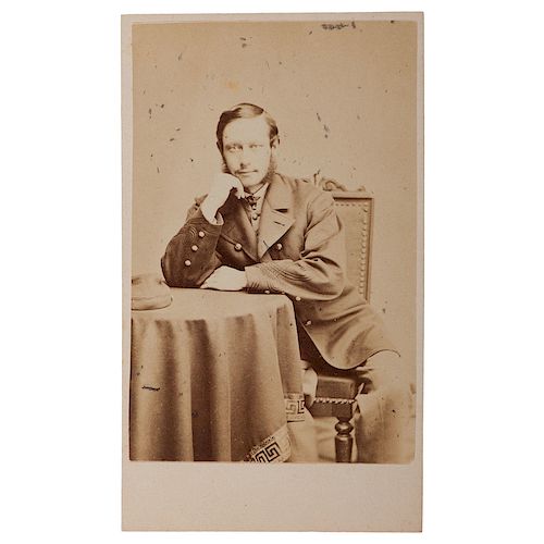 Civil War CDV of Lt. Colonel Charles R. Mudge, 2nd Massachusetts, KIA at Gettysburg