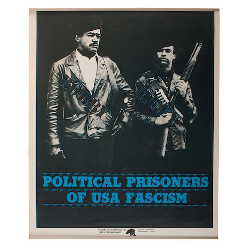 Bobby Seale and Huey Newton Black Panther Party Poster