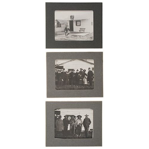 Series of Photographs Including Buffalo Bill and Chief Joseph, 1897