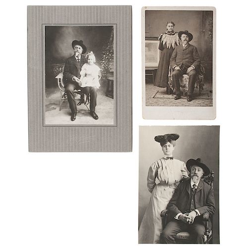 Photographs of William F. Cody with Family Members