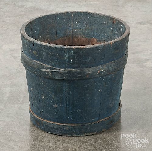 Painted pine bucket
