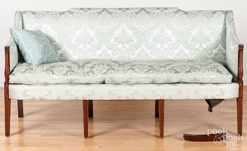 Federal mahogany sofa