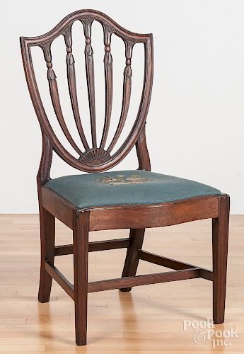 Federal shieldback dining chair