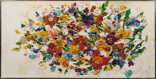 Helen Covensky (Polish/American, 1925-2007)  Flowers