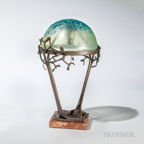 Karl Loder Art Nouveau Table Lamp