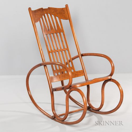 Thonet for J&J Kohn Bentwood Rocking Chair