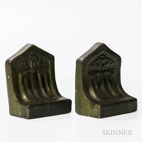 Pair of Arts and Crafts Bookends