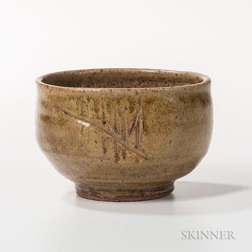 Warren MacKenzie Studio Pottery Tea Bowl