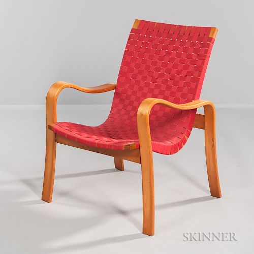 Bentwood Armchair Attributed to Thonet