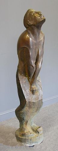 SHACHAM, Michael. Bronze Sculpture. "Internal