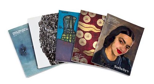 Thirty-Two Auction Catalogues Pertaining to Sales of Modern Southest Asain Art