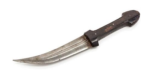 A Buffalo Horn Mounted Dagger Length overall 10 inches.