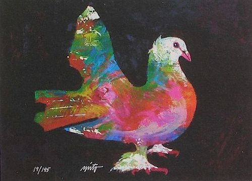 "Peace Dove" Limited Edition Print on Canvas by John Nieto