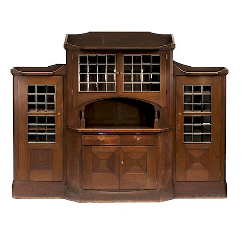 Credenza with two side cabinets, c. 1905/05