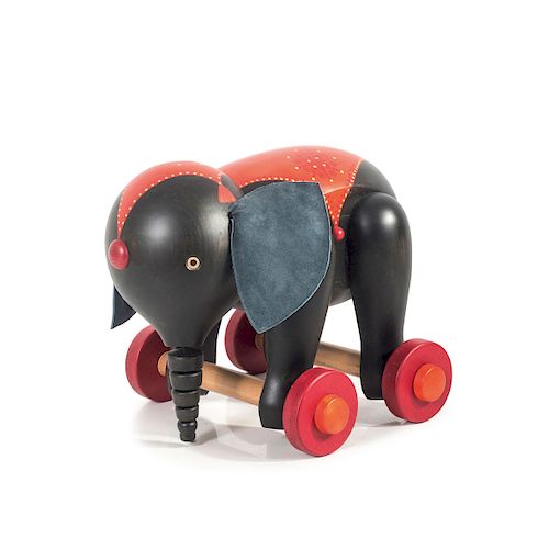 Toy elephant, 1970s