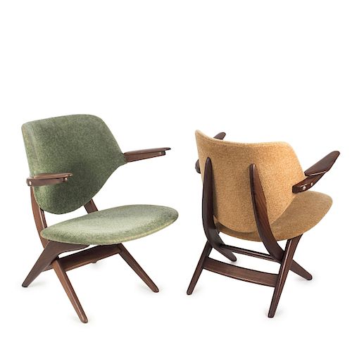 Two 'Pelican' easy chairs, c. 1955