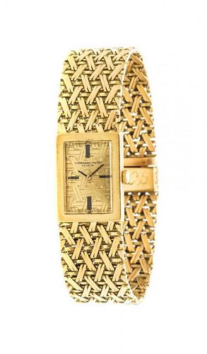 An 18 Karat Yellow Gold Wristwatch, Audemars Piguet, 33.10 dwts.