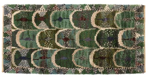 Rya carpet 'green feather', 1947