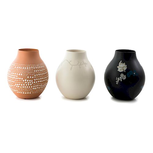 Three 'IKEA' vases, 2005