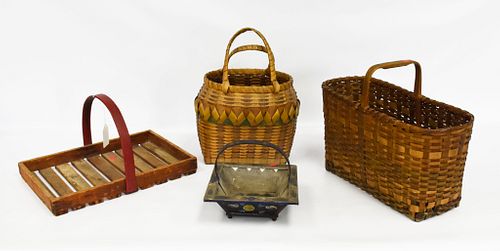 4 Early American Baskets