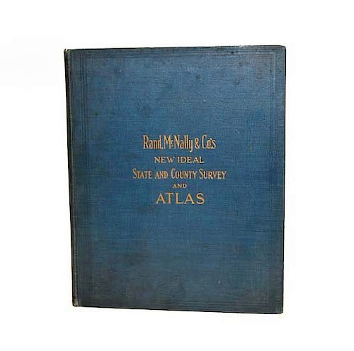 1911 Rand McNally Atlas