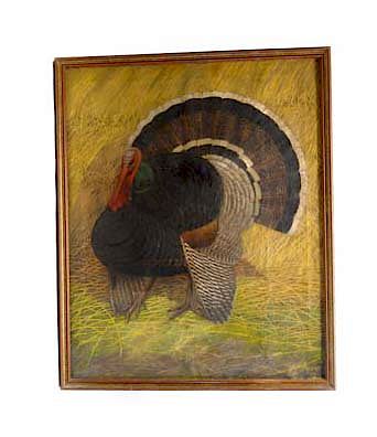 1916 H. Brough LG Turkey Painting