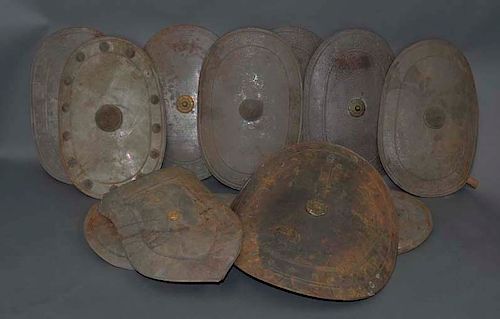 11 IOOF Metal Shields