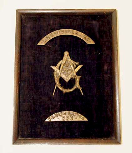 Louisville, Kentucky Plum Lodge 886 Masonic Sign