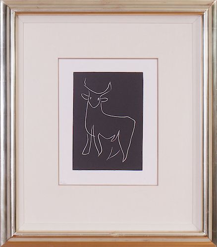 AFTER HENRI MATISSE (1869-1954): STANDING BULL; AND FIGURE, FROM PASIPHA