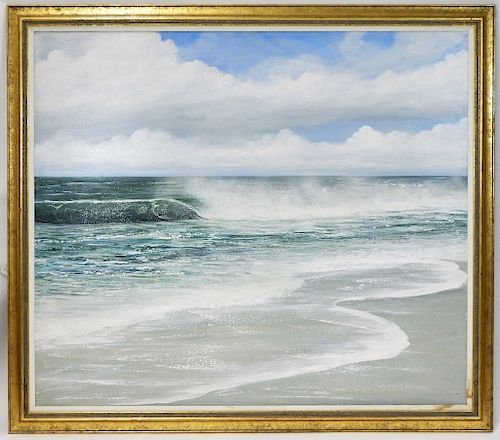 Barbara J. Cocker A/C Seascape Painting