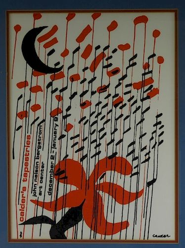 Alexander Calder Tapestries Exhibition Poster