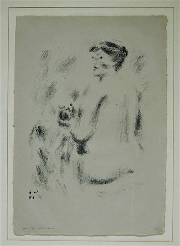Andre Masson Seated Nude Drypoint Etching 21/30