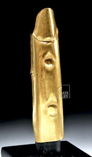 Beauitful Sican 14K Gold Ring, Finger-Shaped
