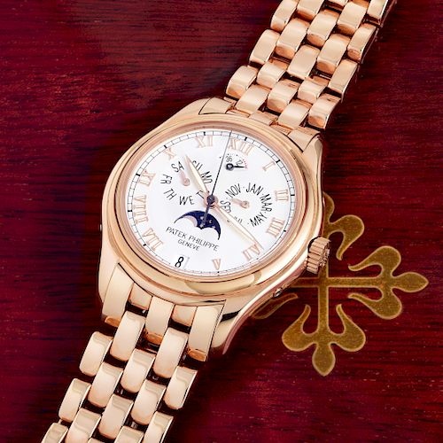 Patek Philippe 18K Rose Gold Annual Calendar Watch, ref. 5036/1R