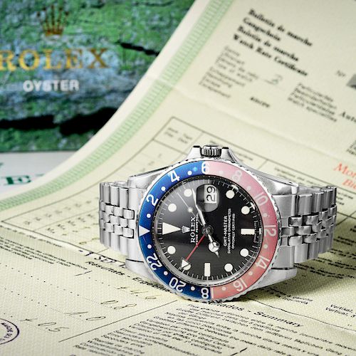Rolex Oyster Perpetual GMT-Master "Pepsi" Watch, ref. 1675