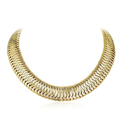 14K Gold Necklace, Italian