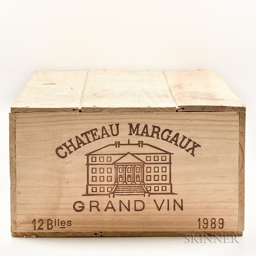 Chateau Margaux 1989, 12 bottles (owc)