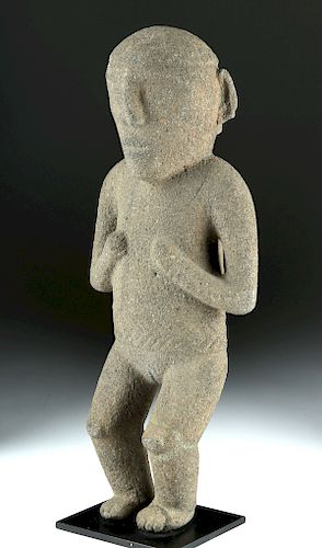 Tall Costa Rican Stone Standing Female, ex-Arnovick