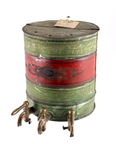 1876 Patent Model Liquid Measure Barrel