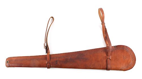 George Lawrence Tooled Leather Rifle Scabbard