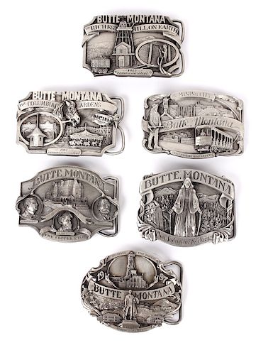 Butte MT Buckle Collection
