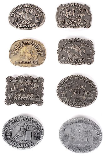 NFR Hesston Limited Edition Men's Buckles (8)