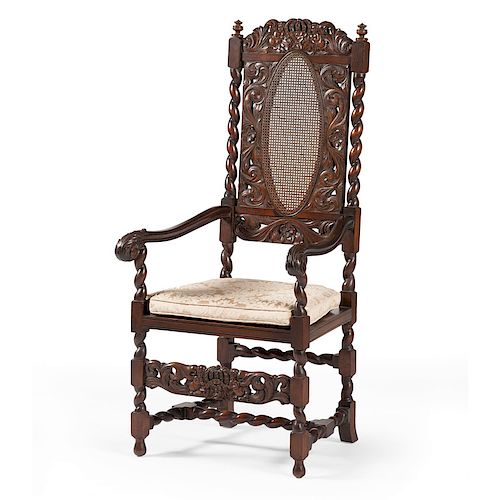 William and Mary-Style Armchair