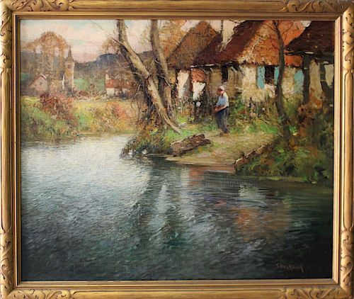 George Ames Aldrich, Oil on Canvas