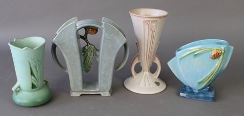 Roseville Pottery Group of Four