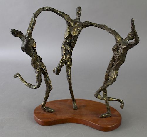 Gerard Koch, French 1926-2014, Triple Bronze